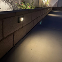 Fente Black Cast Brass Step & Deck Light | Surface Flush Mount
