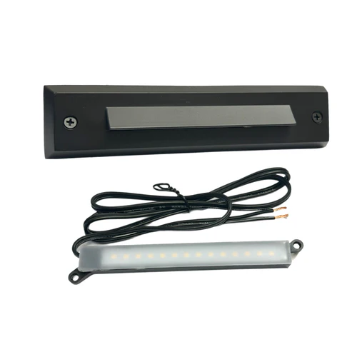 Lamia Cast Brass Step & Deck Light Gun Metal Black