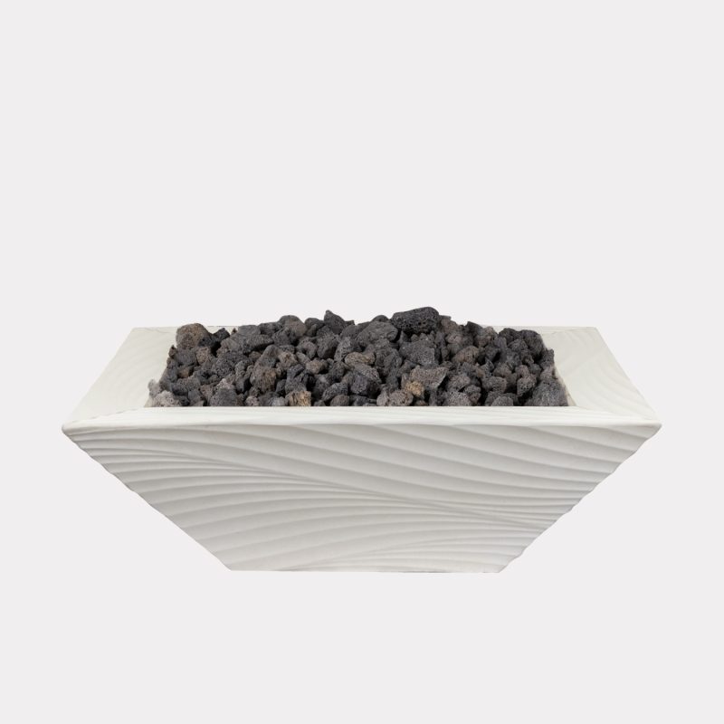 Don Wave Marble Knife Edge Fire Bowl (No Ignition)