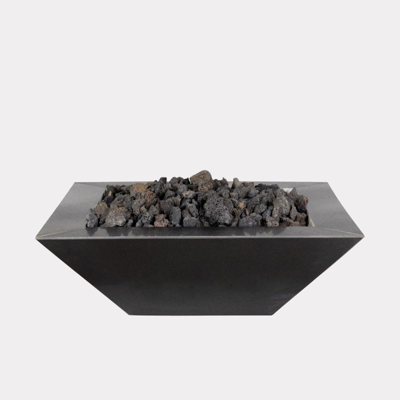 Vantage Black Knife Edge Fire Bowl (No Ignition)