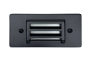 Fente Black Cast Brass Step & Deck Light | Surface Flush Mount