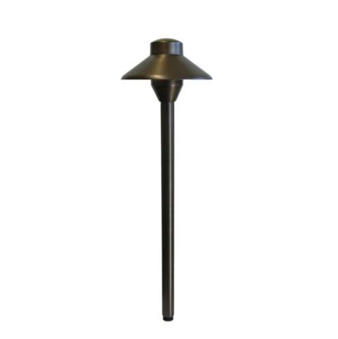 Cascade Solid Cast Brass Pathway Light Natural Bronze