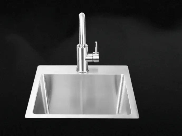 18″ Premium Stainless-Steel Dual Mount Sink