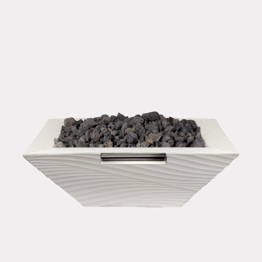 Don Wave Knife Edge Fire Bowl w/ Water Scupper
